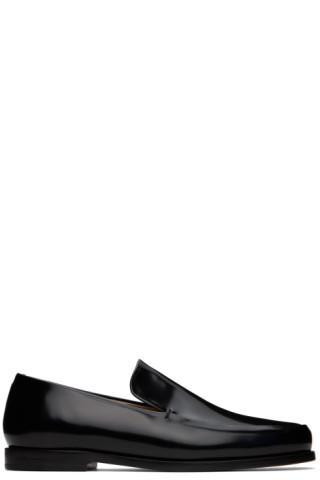 最終値下げ　khaite カイト　Alessio レザーローファー KHAITE Alessio glossed-leather loafers | NET-A-PORTER