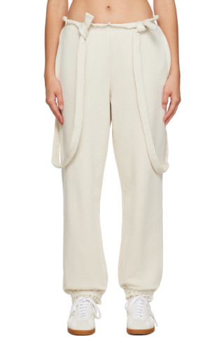 Off-White Route Lounge Pants by Baserange on Sale