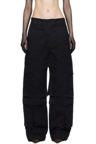 Entire Studios: SSENSE Exclusive Black Hard Trousers | SSENSE