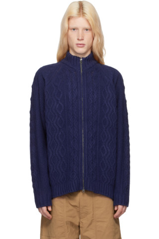 Pilgrim Surf + Supply - Navy Santiago Cardigan