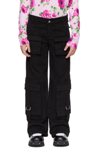 미스 블루마린 아이즈 캐리거 바지