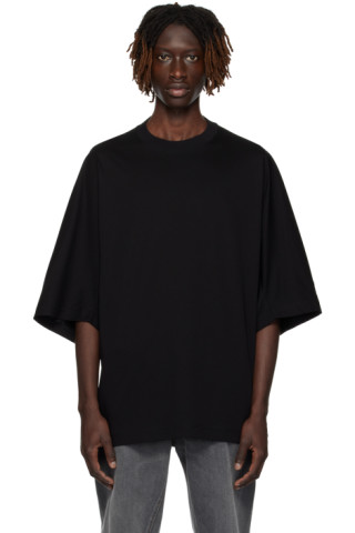 Black Big T-Shirt by N.Hoolywood on Sale