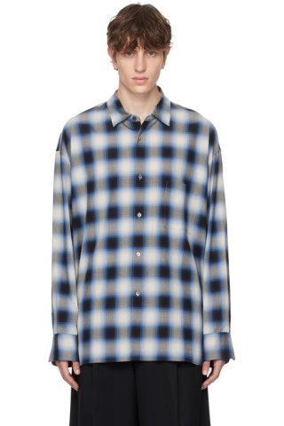 stein - Blue Oversized Shirt