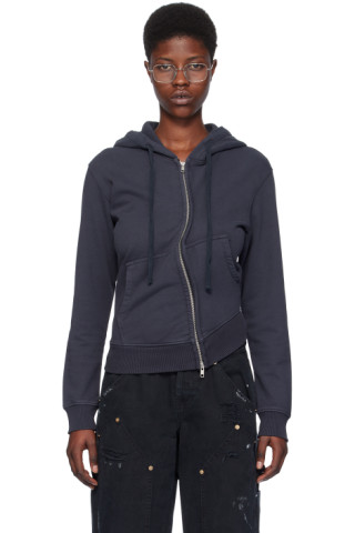 VAQUERA - Navy Twisted Hoodie