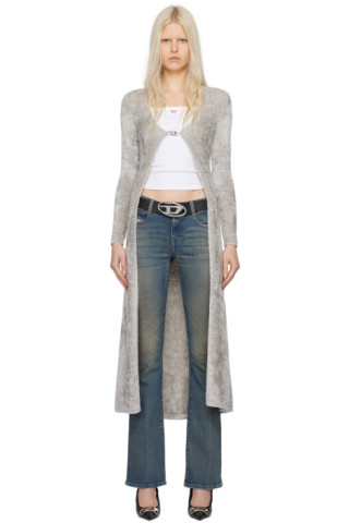 Diesel: グレー M-Carol カーディガン | SSENSE 日本 Diesel: グレー M-Carol カーディガン | SSENSE 日本