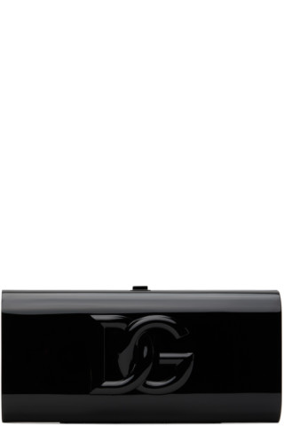 Dolce&Gabbana: Black Box Clutch | SSENSE