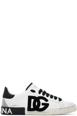 dolce and gabbana calfskin sneakers