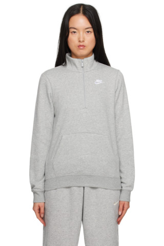 nike grey club sweatshirt