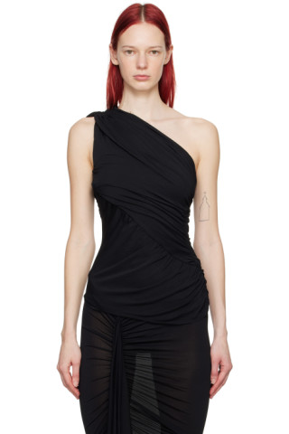 【関税込み】Rick Owens Lilies オフホワイト Amira ミニドレス 241039F111025_1.jpg