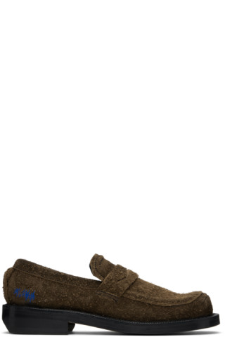 ADER errorのブラウン Curve LF02 ローファーがセール中