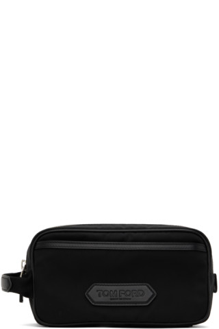 TOM FORD: ブラック ジップポーチ | SSENSE 日本