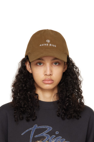 A'POKE - Anine Bing Jeremy Baseball Cap Brown