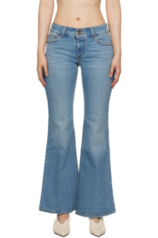 【得価即納】Levi\'s remake flare jeans (Blue color) パンツ