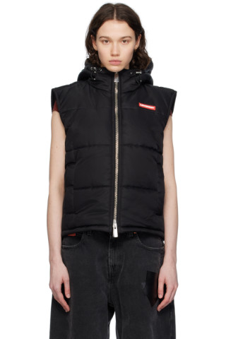 Charles Jeffrey LOVERBOY - Black Zip Vest