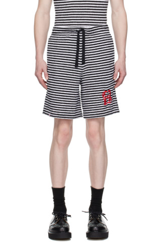 Charles Jeffrey LOVERBOY 黒 ショートパンツ 30 S