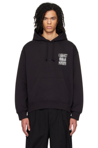 Carhartt WIP Hooded Always a WIP Sweatshirt  Black – Page Hooded Always a  WIP Sweatshirt – Carhartt WIP USA