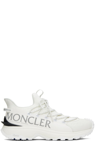 Moncler: White Trailgrip Lite2 Sneakers | SSENSE