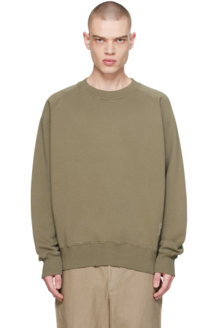 【関税込み】NORSE PROJECTS グリーン Marten スウェットシャツ Norse Projects メンズ スウェットシャツ | SSENSE 日本