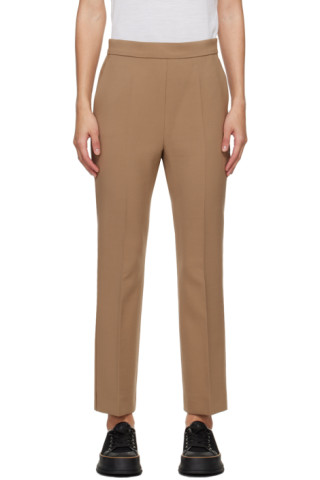 【関税込み】Max Mara タン Nepeta トラウザーズ Max Maraのタン Nepeta トラウザーズがセール中
