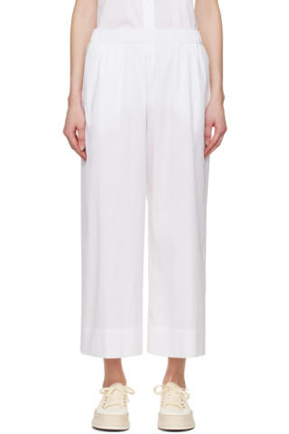【関税込み】Max Mara ホワイト Esperia トラウザーズ Max Maraのホワイト Esperia トラウザーズがセール中