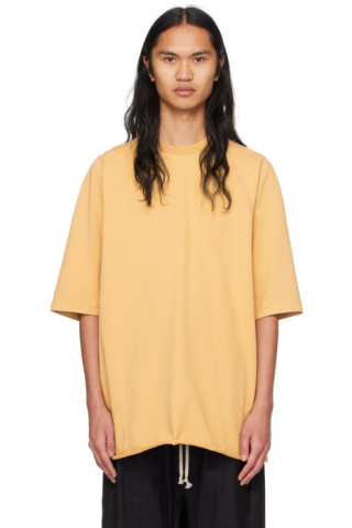 【関税込み】Rick Owens イエロー Edfu 長袖Tシャツ Rick Owens☆イエロー Edfu 長袖Tシャツ (RICK OWENS/Tシャツ
