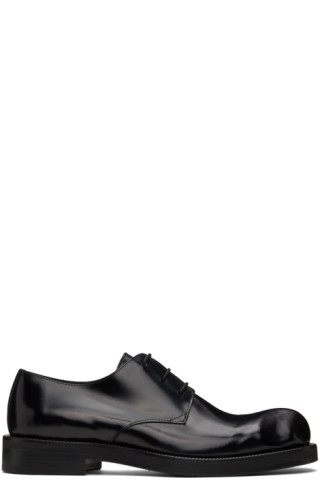 Acne Studios ブラック レザー　ダービーシューズ　42サイズ Acne Studios - レザーレースアップシューズ - ブラック