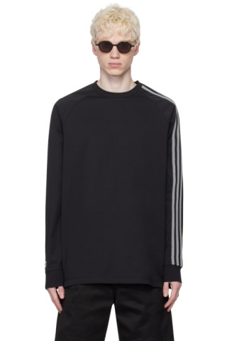 Y-3 Men's Shirt Con Patch Black