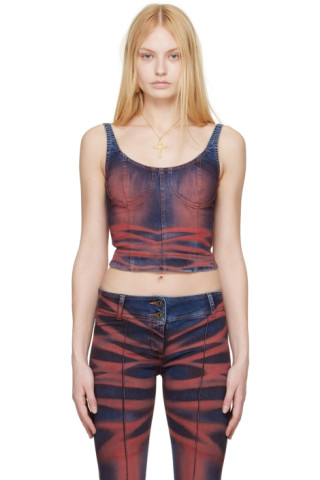 KNWLS レッド＆ネイビー Harleyジーンズ KNWLS レッド&ネイビー Harley ジーンズ レッド | Lyst