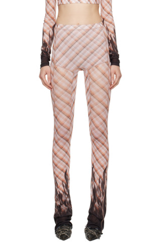 Halcyon printed jersey leggings in multicoloured - KNWLS