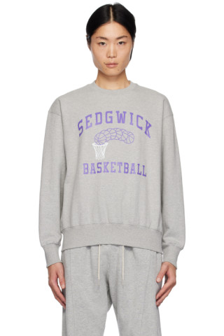 Minimal Bridge Unisex Crewneck Sweatshirt - Grey