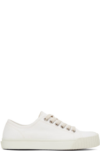 Maison Margiela - White Tabi Sneakers