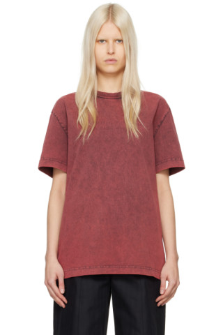 Alexander Wang ☆レッド エンボスロゴ Tシャツ Alexander Wangのレッド エンボスロゴ Tシャツがセール中