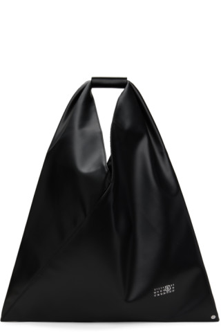 Maison Margiela leather tote bag - Black