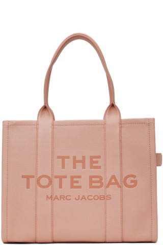 pink marc jacobs leather tote