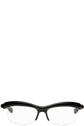 FACTORY900 - SSENSE Exclusive Black FA-428 Glasses