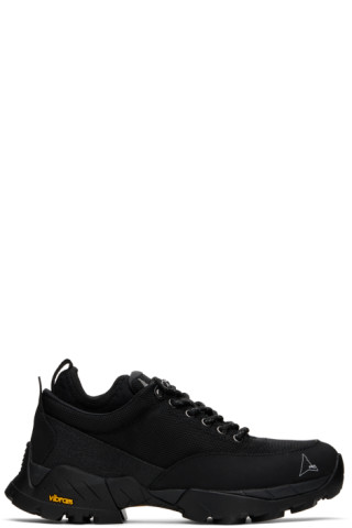 Black Neal Sneakers by ROA on Sale