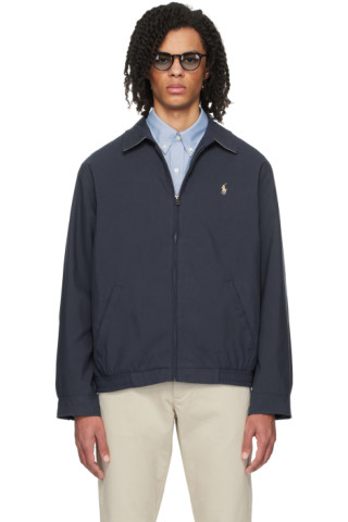 Polo Ralph Lauren: Navy Bi-Swing Jacket | SSENSE