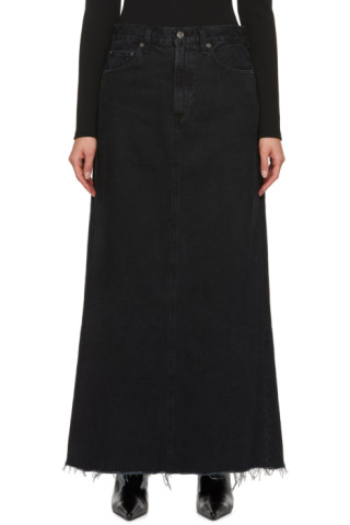 スカート AGOLDE Woman Skirt Black A91111139 RMTCH 27709519_57607058_600.jpg