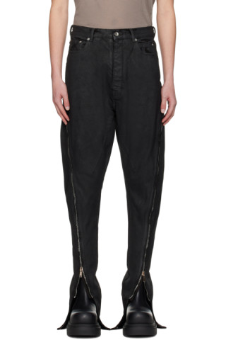 R*l様 Rick Owens bolanbanana風 ジッパーブラックスラッ リックオウエンス通販｜RICK OWENS BOLAN BANANA TROUSERS SS24