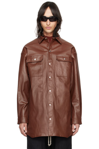 ジャケット・アウター RICK OWENS PUDDED OVERSIZED OUTERSHIRT Rick Owens - OVERSIZED OUTERSHIRT | HBX - Globally Curated