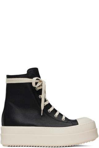 Black Mega Bumper Sneakers by Rick Owens on Sale Black Mega Bumper Sneakers by Rick Owens on Sale