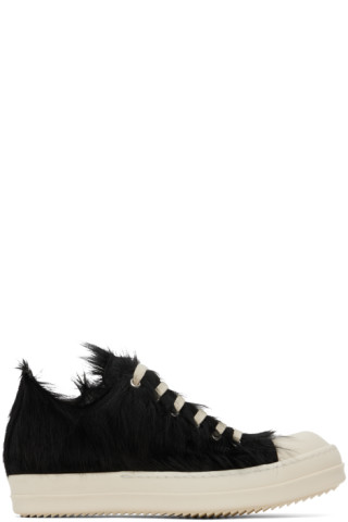 Black Low Sneakers by Rick Owens on Sale Black Low Sneakers by Rick Owens on Sale