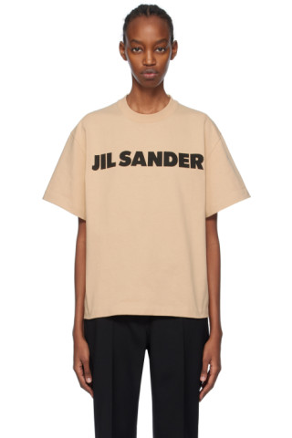 Jersey bodysuit in beige - Jil Sander