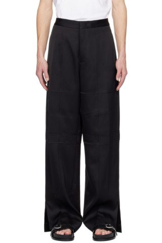Jean Paul GAULTIER Homme 裾プリーツトラウザーズ Jean Paul GAULTIER Homme 裾プリーツトラウザーズ