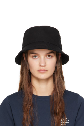 Black Thais Bucket Hat by A.P.C. on Sale