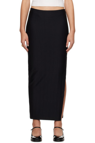 【関税込み】A.P.C. ブラック Salome マキシスカート Black Salome Maxi Skirt by A.P.C. on Sale