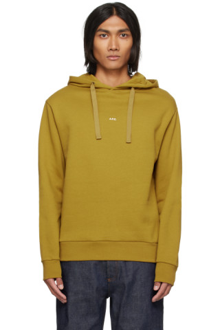 【関税込み】A.P.C. カーキ Larry フーディ 241252M202003_1.jpg