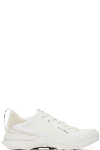 【関税込み】Lanvin ホワイト メッシュ L-I スニーカー L-i Mesh Sneakers | Lanvin