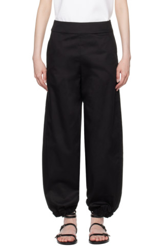 【関税込み】MM by Max Mara ブラック Candela トラウザーズ 241265F087012_1.jpg