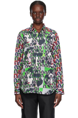 COMME des GARCONS Andy Warhol 大判ストール COMME des GARCONS Andy Warhol 大判ストール COMME des GARCONS